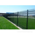 Black Press Formed Spear Top fencing/Zinc steel security fencing(china factory)